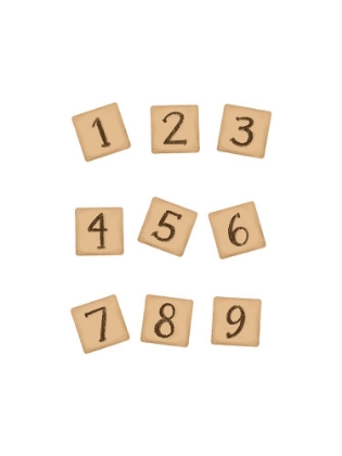 Picture of TRACKLOSSAR - WOODEN BLOCKS - 123