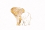 Picture of GOLD ELEPHANT LINE ART SILHOUETTES 1