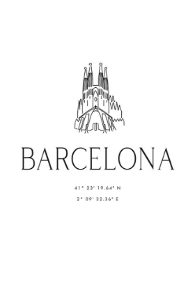 Picture of BARCELONA CITY COORDINATES