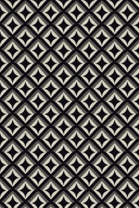 Picture of BLACK AND WHITE TILE PATTERN