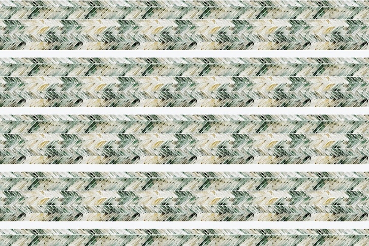 Picture of GREEN BEIGE PATTERN
