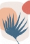 Picture of PALM LEAF AND SUN