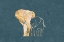 Picture of ELEPHANT MUM BABY GOLD