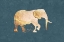 Picture of GOLD GREEN ELEPHANTS 1
