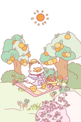 Picture of LITTLE DUCK PICNIC UP