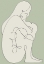 Picture of SITTING WOMAN GREEN