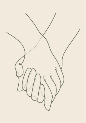 Picture of HOLDING HANDS GREEN