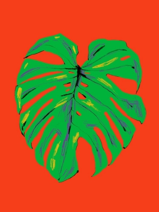 Picture of MONSTERA LEAF RED