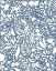 Picture of SCANDI BLUE WHITE PATTERN 1