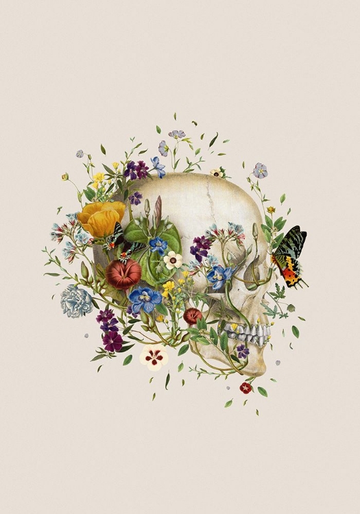 Picture of FLORAL SKULL