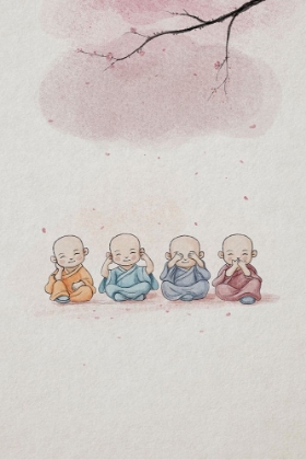 Picture of CUTE MONKS