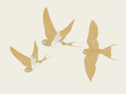 Picture of GOLDEN SWALLOWS