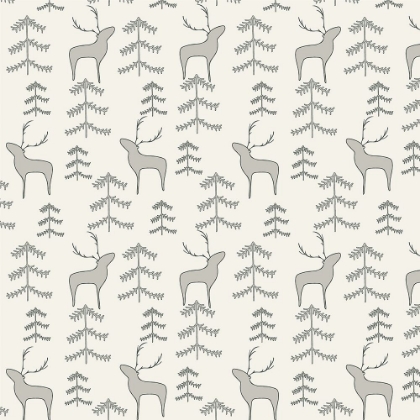 Picture of REINDEER FOREST PATTERN 1 V2