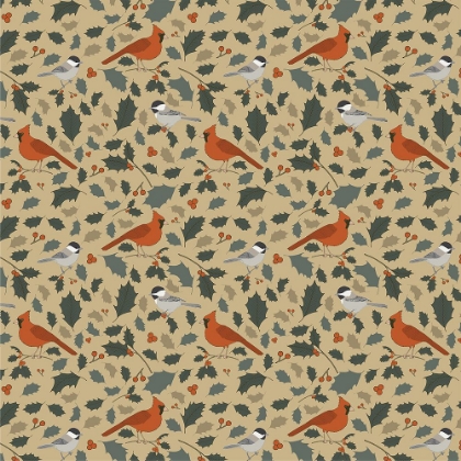 Picture of WINTER BIRDS PATTERN 2