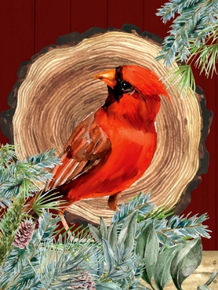 Picture of CARDINAL WOOD ROUND