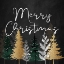 Picture of MERRY CHRISTMAS PINES