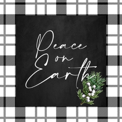 Picture of PEACE ON EARTH PLAID