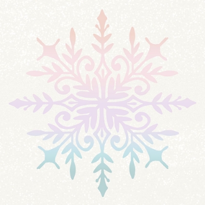 Picture of PASTEL SNOWFLAKE 1