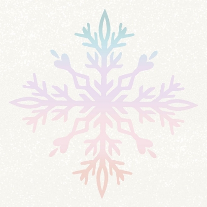 Picture of PASTEL SNOWFLAKE 2