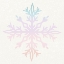 Picture of PASTEL SNOWFLAKE 2