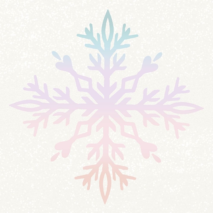 Picture of PASTEL SNOWFLAKE 2