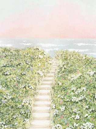 Picture of FLORAL PATH TO THE BEACH