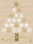 Picture of BURLAP LACE GOLD XMAS 1