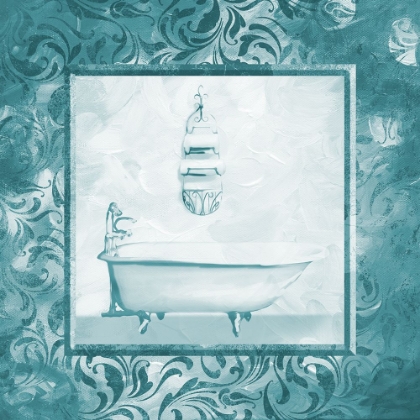 Picture of CALM TEAL VINTAGE BATH
