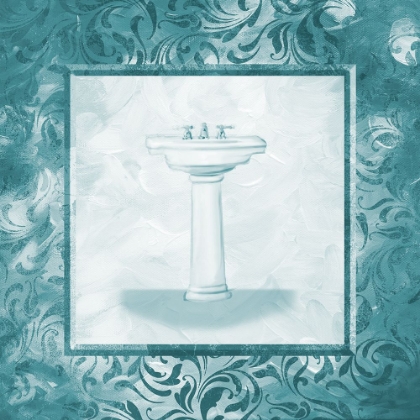 Picture of CALM TEAL VINTAGE SINK