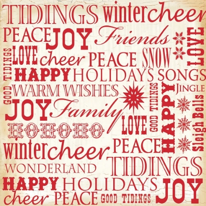 Picture of HOLIDAY TYPOGRAPHY 1