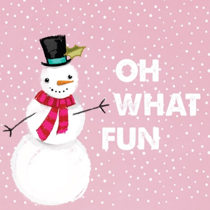 Picture of OH WHAT FUN SNOWMAN