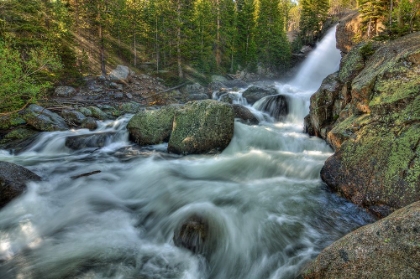 Picture of FIRST RAYS OVER ALBERTA FALLS