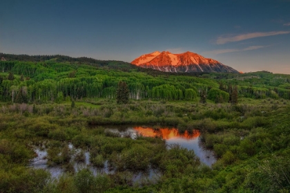 Picture of SPRING SUNRISE AT EAST BECKWIITH MOUNTAIN