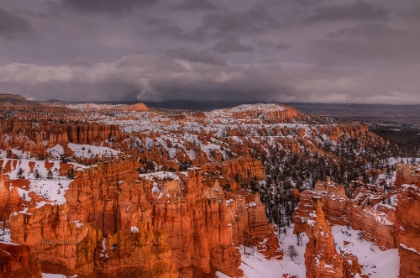 Picture of STORM OVER BRYCE CANYON