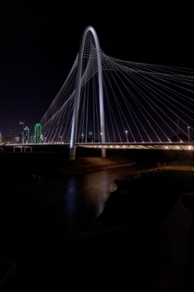 Picture of MARGARET HUNT HILL BRIDGE AND DALLAS SKYLINE