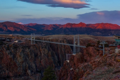 Picture of SUNRISE OVER ROYAL GORGE BRIDGE 1