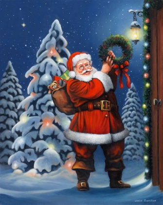 Picture of SANTA WREATH