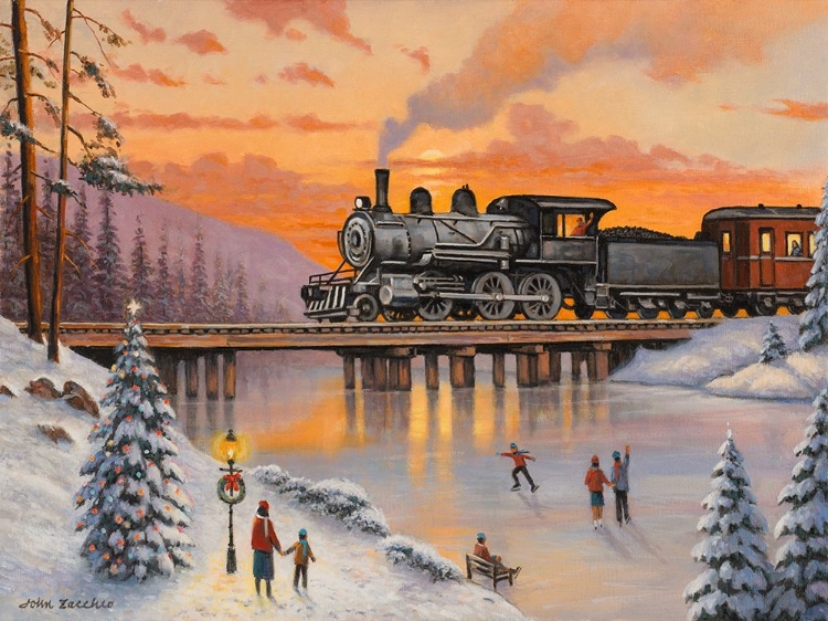 Picture of RAILROAD ON THE ICE BRIDGE