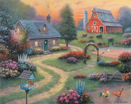 Picture of COTTAGE ON THE FARM