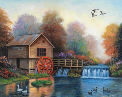 Picture of AUTUMN AT THE OLD MILL