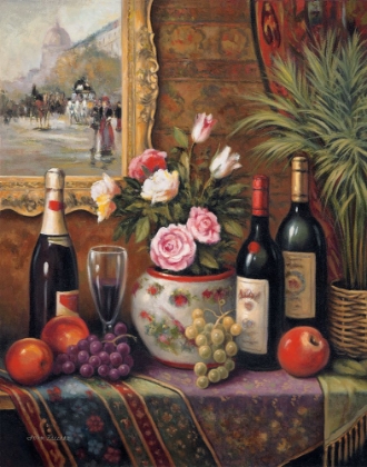 Picture of WINE AND FLORAL 3