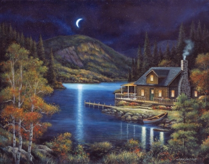 Picture of MOONLIT CABIN