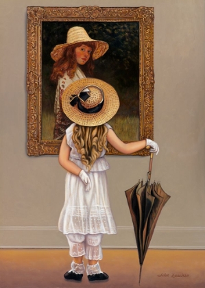 Picture of GIRL IN MUSEUM