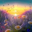 Picture of H002 FLOWERING FIELDS