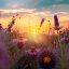 Picture of H006 FLOWERING FIELDS