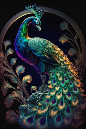 Picture of PROUD PEACOCKS 22