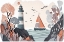 Picture of MID CENTURY COASTAL SCENES 5