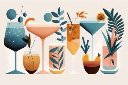 Picture of MID CENTURY COCKTAILS AND DRINKS 1