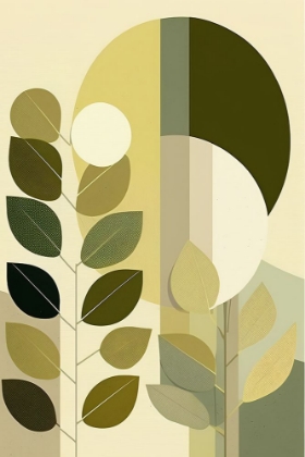 Picture of MID CENTURY NATURE GREEN 13