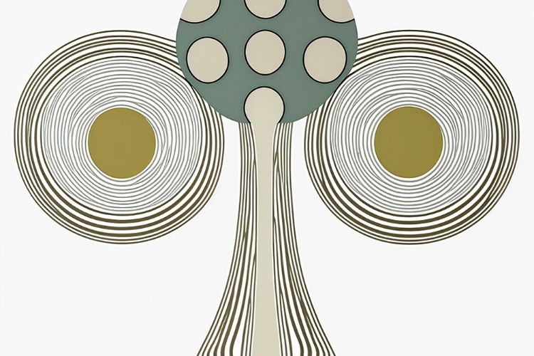 Picture of MID CENTURY TREE OF LIFE 2
